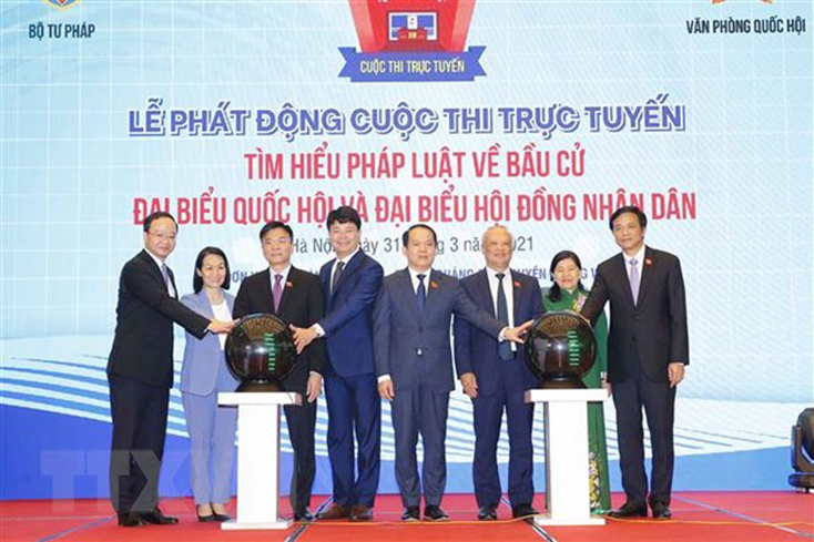 Phát động cuộc thi trực tuyến tìm hiểu pháp luật về bầu cử