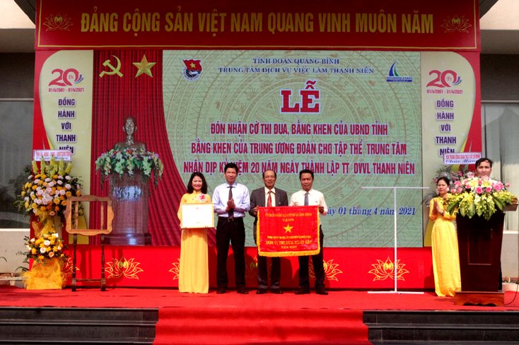 Trung tâm Dịch vụ việc làm Thanh niên tỉnh: Kỷ niệm 20 năm ngày thành lập