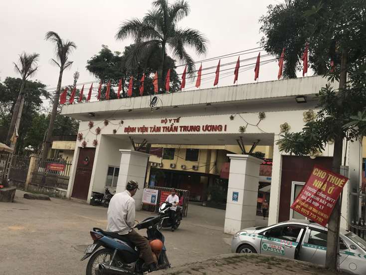 Bộ Y tế vừa ra quyết định tạm đình chỉ công tác chuyên môn với ông Vương Văn Tịnh, Giám đốc Bệnh viện Tâm thần Trung ương I