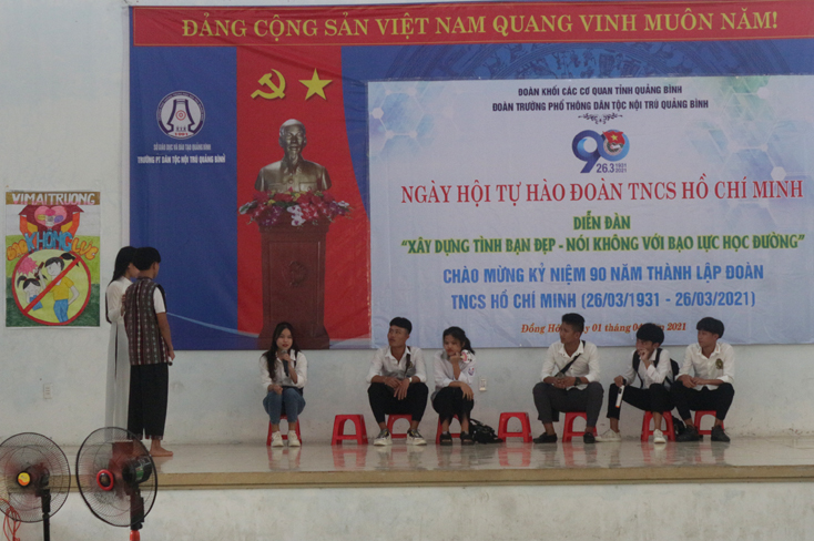 "Xây dựng tình bạn đẹp-Nói không với bạo lực học đường"