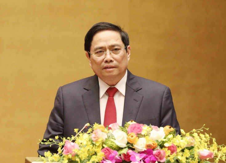Đồng chí Phạm Minh Chính được Quốc hội bầu giữ chức Thủ tướng Chính phủ