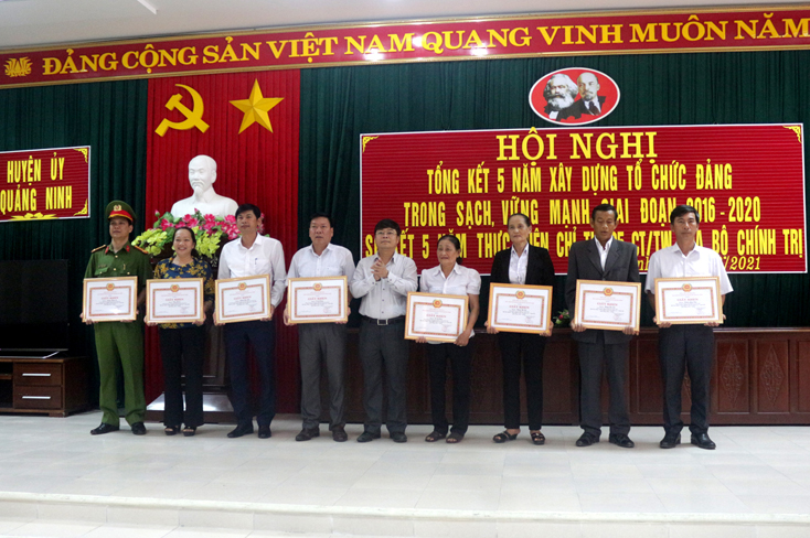 Đảng bộ huyện Quảng Ninh: Đổi mới phương thức lãnh đạo, đáp ứng yêu cầu nhiệm vụ trong tình hình mới
