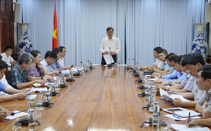 Ban Quản lý Khu kinh tế cần tăng cường, nâng cao hiệu quả phối hợp với các sở, ngành, đơn vị, địa phương