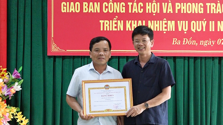Hội Nông dân tỉnh triển khai công tác hội và phong trào Nông dân quý II-2021