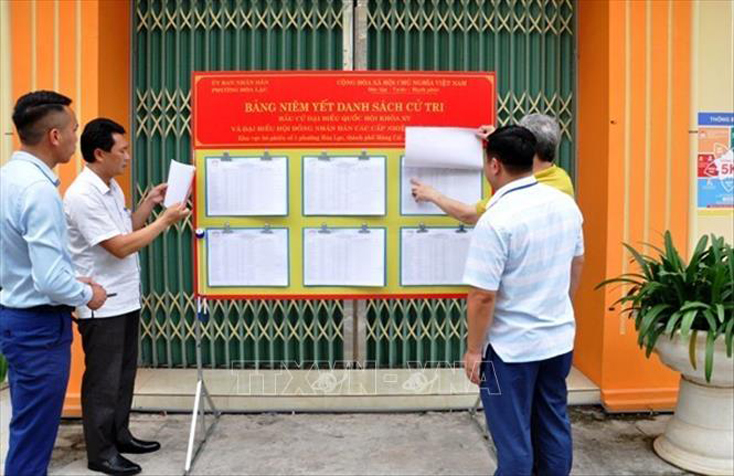 Mỗi công dân chỉ được ghi tên vào một danh sách cử tri