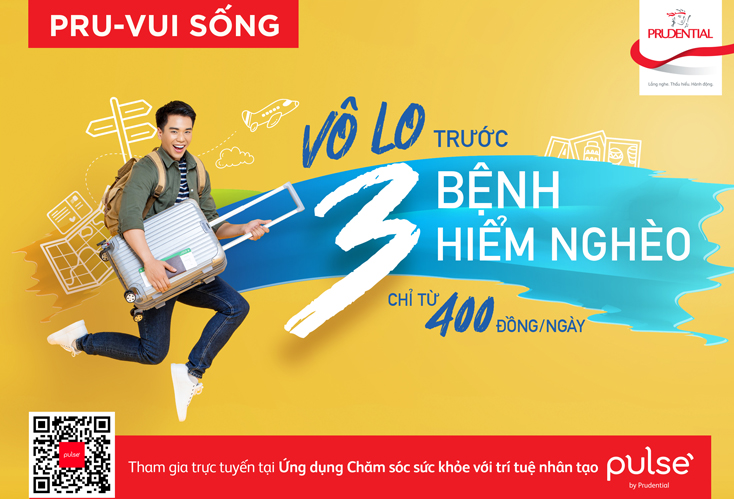 Prudential ra mắt giải pháp bảo hiểm trực tuyến "PRU-Vui sống"