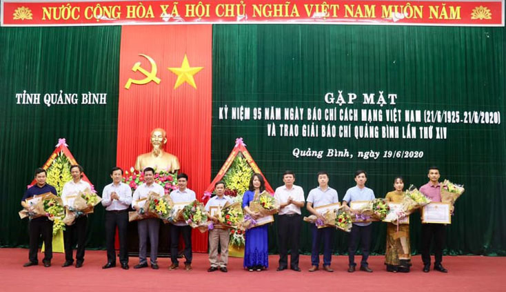 Thông báo về việc gửi tác phẩm báo chí dự Giải báo chí Quảng Bình lần XV-năm 2020