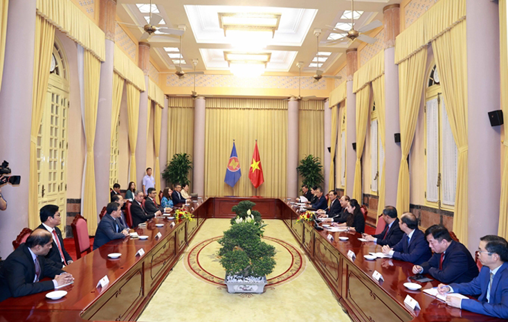 Thúc đẩy quan hệ hữu nghị, hợp tác giữa Việt Nam và các nước ASEAN