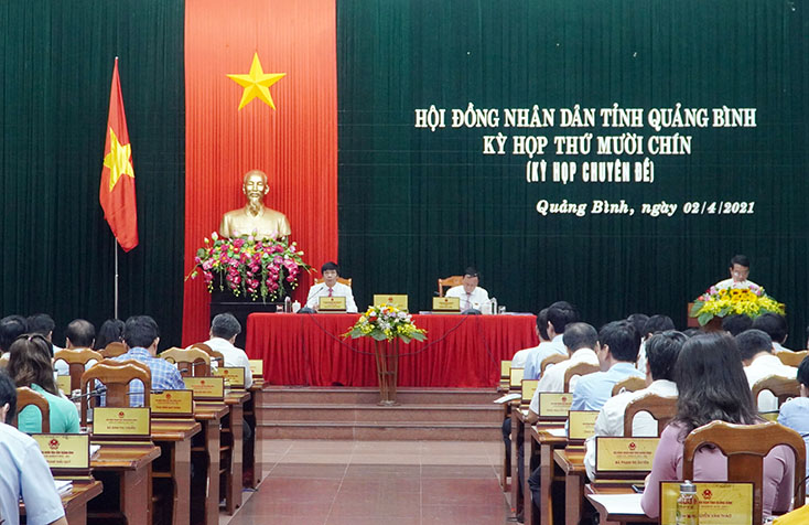 Nghị quyết HĐND tỉnh Quảng Bình khóa XVII, kỳ họp thứ 19