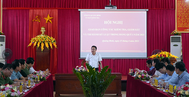 Tạo bước tiến mạnh mẽ, quyết liệt trong công tác kiểm tra, giám sát và thi hành kỷ luật trong Đảng