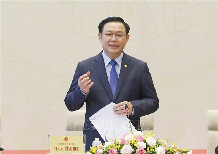 Chủ tịch Quốc hội Vương Đình Huệ: Tiếp tục nâng cao hiệu quả hoạt động của Quốc hội