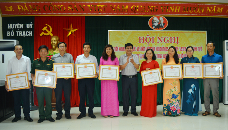 Ban Chấp hành Đảng bộ huyện Bố Trạch: Triển khai nhiệm vụ quý II năm 2021 và sơ kết 5 năm thực hiện Chỉ thị số 05-CT/TW