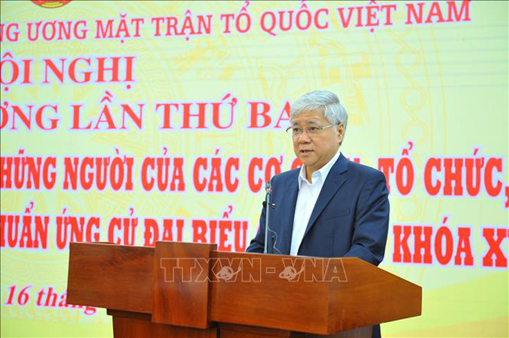Thông qua danh sách 205 người ứng cử đại biểu Quốc hội
