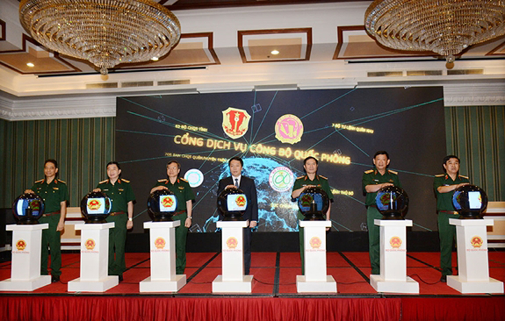 Bộ Quốc phòng khai trương Cổng dịch vụ công