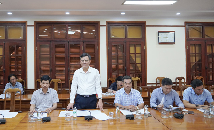UBND tỉnh làm việc với Đoàn công tác Trưởng các cơ quan đại diện Việt Nam ở nước ngoài tại Châu Âu