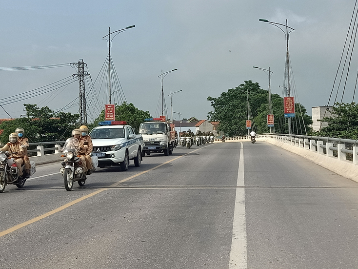 Công an huyện Lệ Thủy: Ra quân tấn công trấn áp tội phạm
