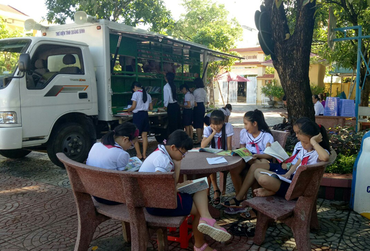Khơi dậy tình yêu đọc sách trong thiếu nhi