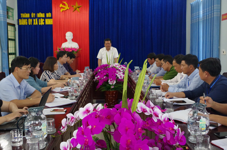 Lộc Ninh cần quan tâm hơn nữa đến công tác quy hoạch, quản lý sử dụng đất