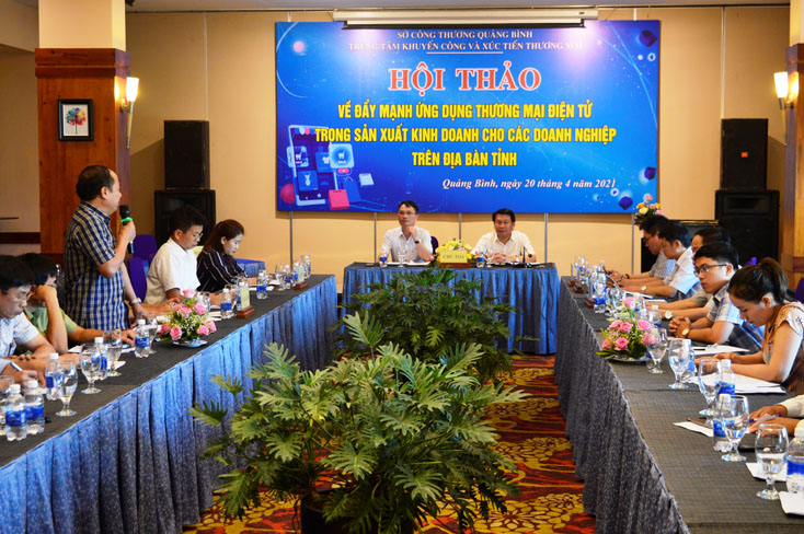 Đẩy mạnh ứng dụng thương mại điện tử trong sản xuất kinh doanh