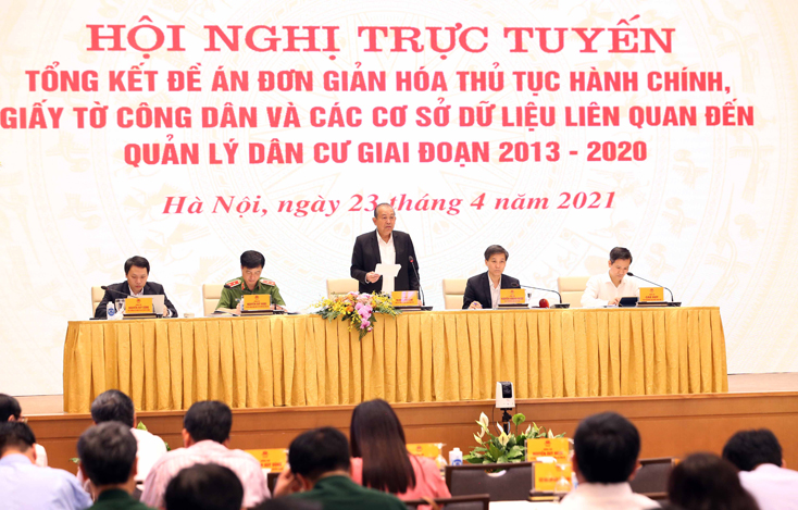Phó Thủ tướng Thường trực chủ trì Hội nghị toàn quốc tổng kết Đề án 896