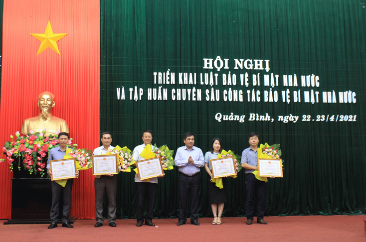 UBND tỉnh: Tổng kết thực hiện Pháp lệnh Bảo vệ Bí mật nhà nước