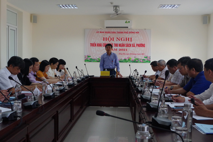 TP. Đồng Hới: Thực hiện quyết liệt các giải pháp chống thất thu ngân sách