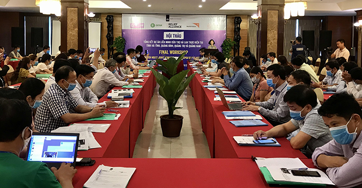 Hội thảo tổng kết dự án do liên minh cứu trợ Hà Lan thực hiện