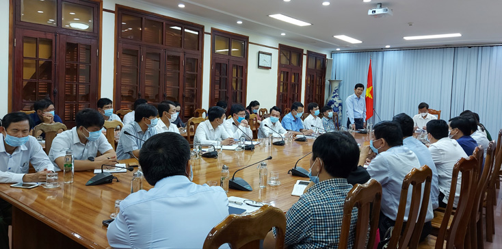 Kết luận của đồng chí Trần Thắng, Chủ tịch UBND tỉnh tại buổi làm việc với Ban Chỉ đạo phòng, chống Covid-19 tỉnh