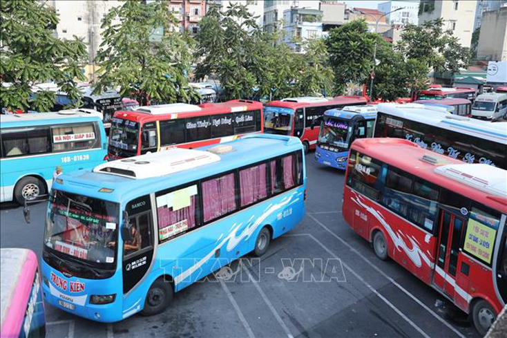 Bến xe sẵn sàng phòng chống dịch, phục vụ người dân cao điểm 30-4 và 1-5