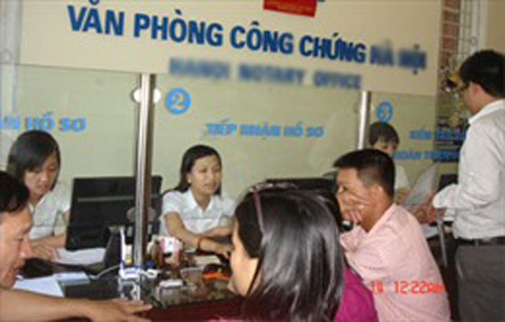 Chính sách phát triển nghề công chứng