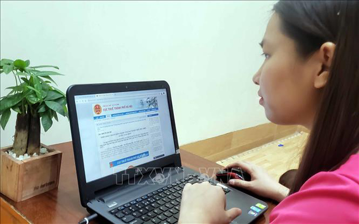 Quyết toán thuế thu nhập cá nhân qua mạng để tránh lây lan dịch bệnh
