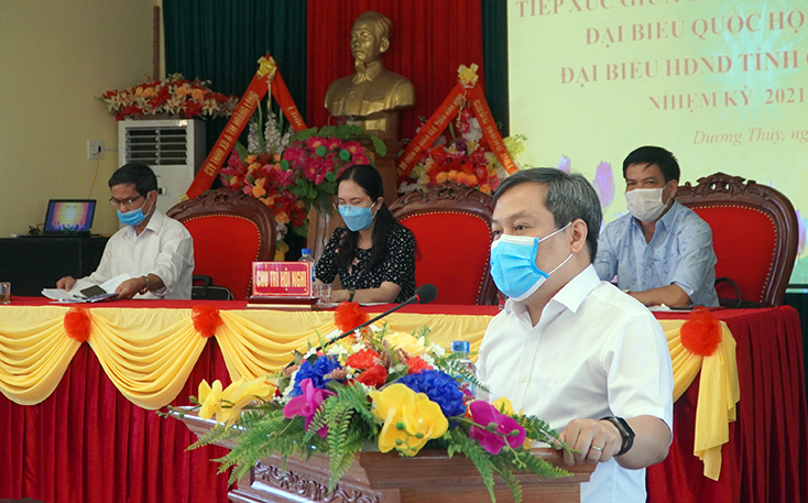 Luôn nỗ lực để xứng đáng là người đại diện của cử tri và nhân dân tại diễn đàn Quốc hội
