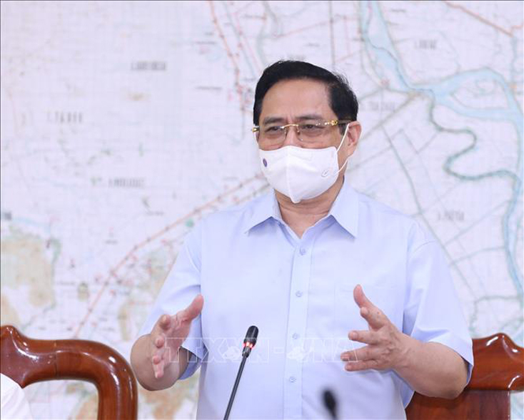 Thủ tướng Phạm Minh Chính: Dứt khoát xử lý người đứng đầu địa phương nếu để dịch COVID-19 lây lan trên diện rộng