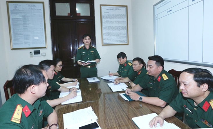 Chủ động tham mưu, đón đầu công việc