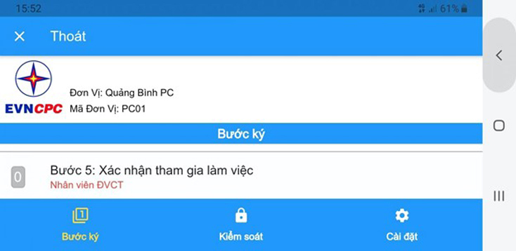 PC Quảng Bình: Triển khai ứng dụng phần mềm cấp phiếu công tác điện tử