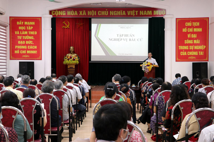 Vai trò của Mặt trận Tổ quốc trong công tác bầu cử