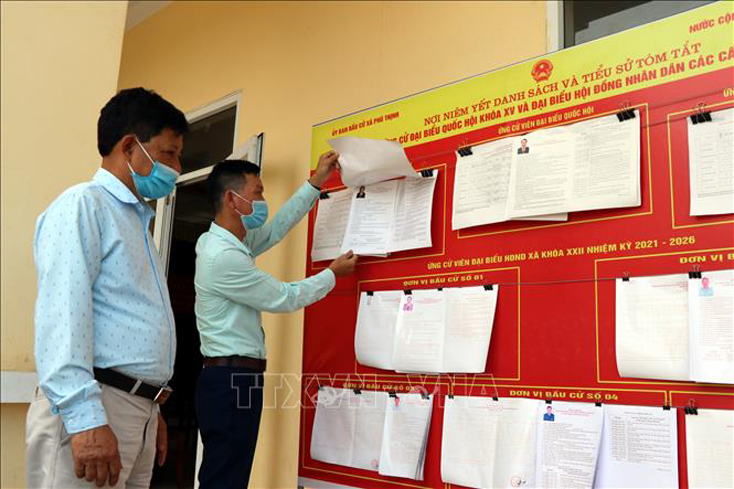 Trên 69 triệu cử tri sẽ thực hiện quyền bầu cử