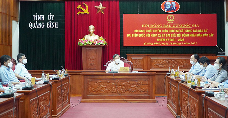Hội nghị trực tuyến toàn quốc triển khai công tác bầu cử
