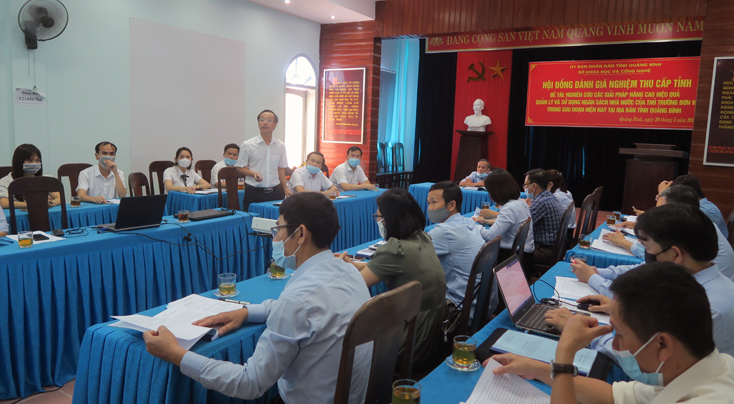Nghiên cứu các giải pháp nâng cao hiệu quả quản lý và sử dụng ngân sách nhà nước