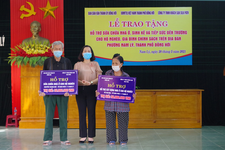 Hỗ trợ sửa chữa nhà ở và sinh kế cho hộ nghèo, gia đình chính sách