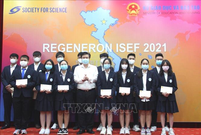 Học sinh Việt Nam đoạt giải Ba tại Hội thi Khoa học Kỹ thuật quốc tế 2021