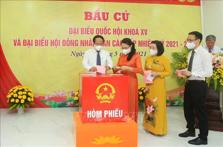 Thông tin từ Hội đồng Bầu cử Quốc gia: Hầu hết các địa phương có tỷ lệ cử tri đi bầu cao