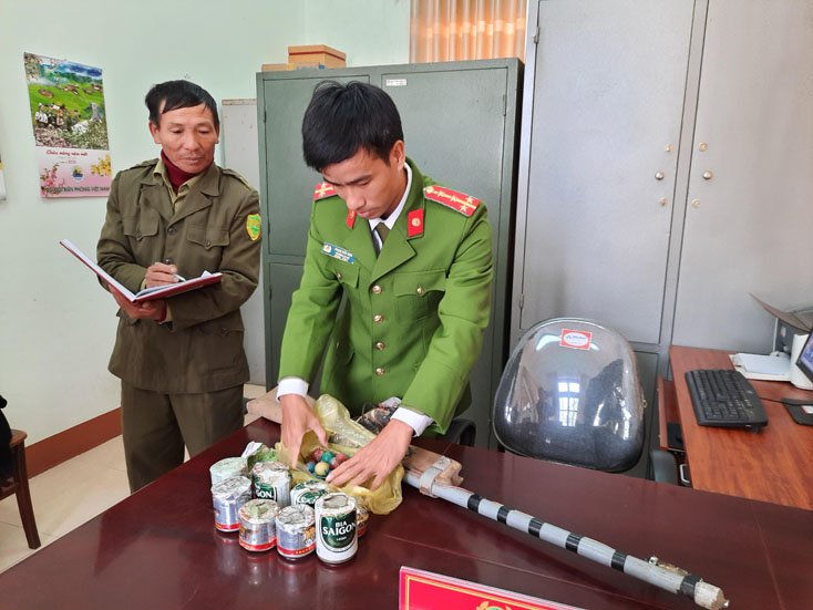 Lực lượng bán chuyên trách-cánh tay nối dài của lực lượng công an xã