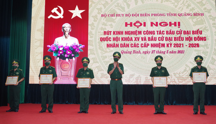 Bộ đội biên phòng Quảng Bình: Rút kinh nghiệm thực hiện nhiệm vụ công tác bầu cử