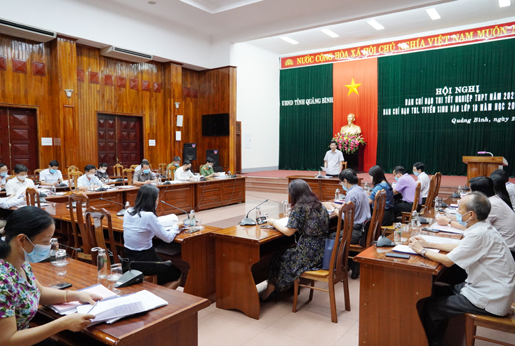 Tổ chức tốt Kỳ thi tốt nghiệp THPT năm 2021 trong điều kiện dịch Covid-19