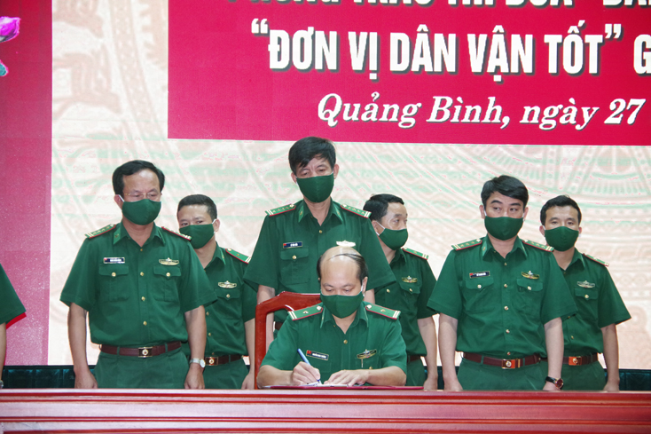 Bộ đội Biên phòng Quảng Bình: Phát động Phong trào thi đua "Dân vận khéo" giai đoạn 2021-2025