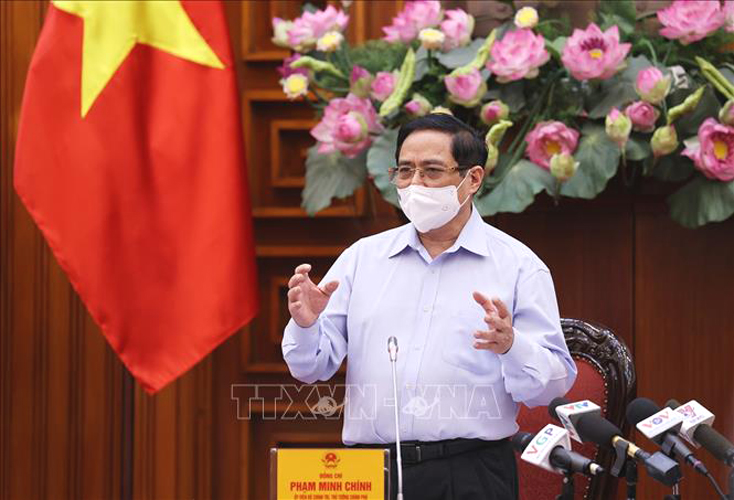 Thủ tướng Phạm Minh Chính chủ trì Phiên họp Chính phủ thường kỳ tháng 5-2021