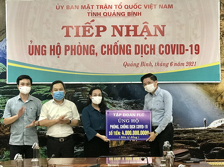 Ủy ban MTTQVN tỉnh: Tiếp nhận trên 10,8 tỷ đồng ủng hộ Quỹ Phòng, chống dịch Covid-19