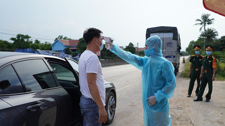 Thành lập chốt kiểm soát phòng, chống dịch Covid-19 trên tuyến đường Hồ Chí Minh