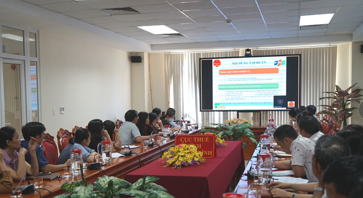 Cục Thuế tỉnh: Nỗ lực cải cách hành chính thuế